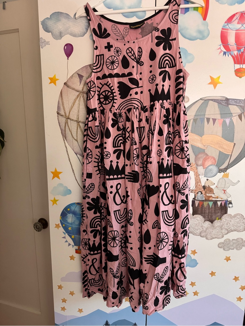 Nooworks pink flash Naomi nwot xs